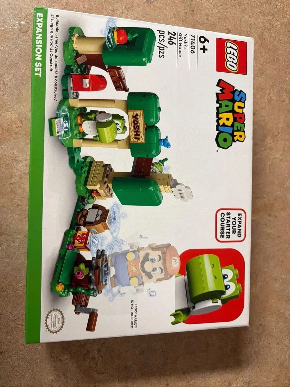 LEGO Super Mario 71406 Yoshi’s Gift House Expansion Set NEW Sealed